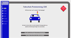 Desktop Screenshot of pommi-fahrschule.de